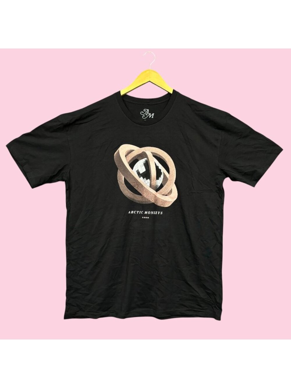 Arctic Monkeys North American Tour Geometric Rock Band Tee XXL